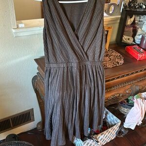 Banana Republic chocolate brown about knee length dress